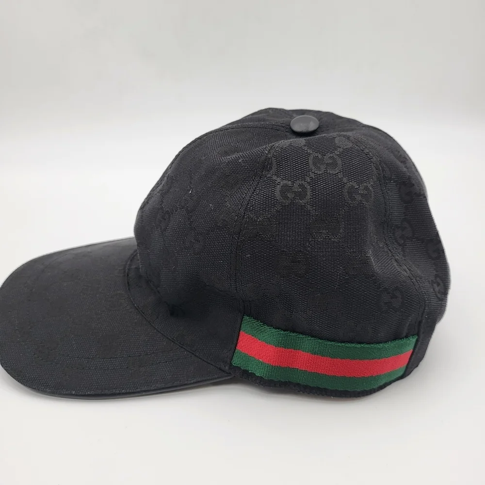 Gucci GG Canvas Hat with Web Sherry Line. Authentic..
